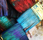 Mit Farbe Bayerns Buntes untermalen Mit Farbe Bayerns Buntes untermalen